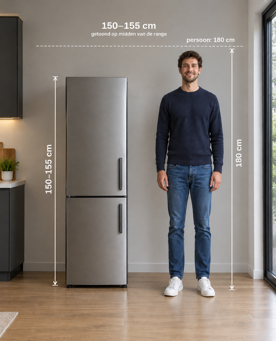 Inventum fridge-freezer Compact