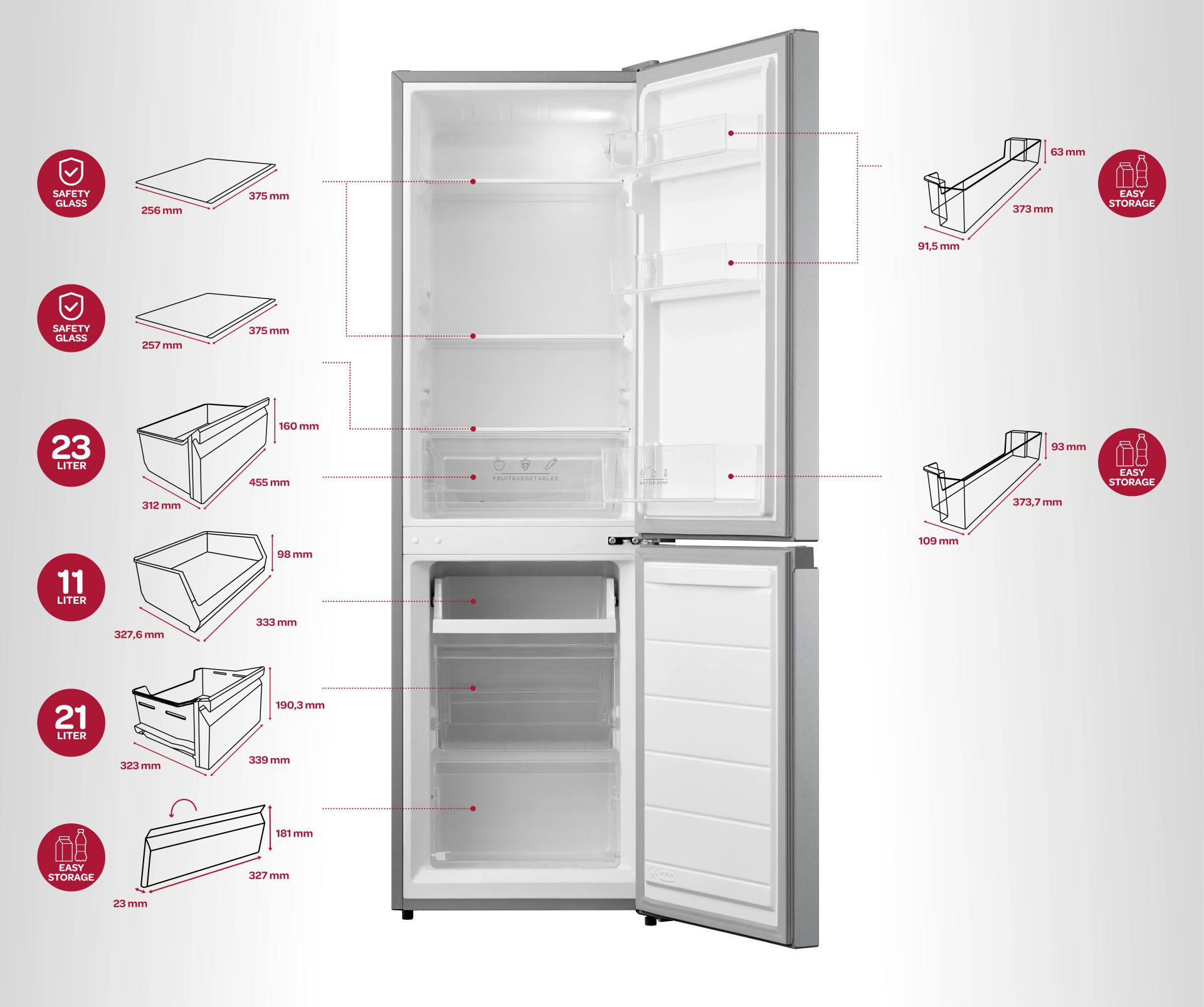 Inventum fridge-freezer Compact